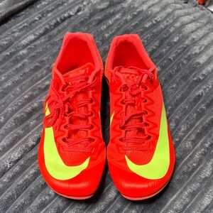 Nike Zoom Rival Sprint in Bright Crimson and Washed Coral